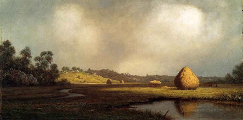 Martin Johnson Heade Salt Marshes, Newburyport, Massachusetts